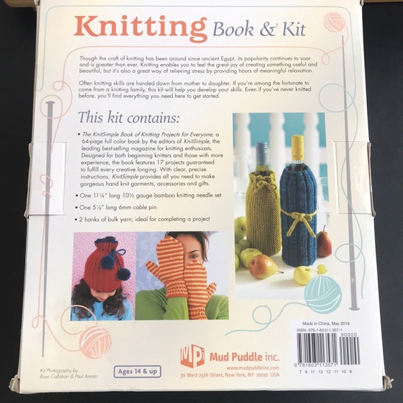 Knitting Book & Crafting Kit - Picture 3 of 3